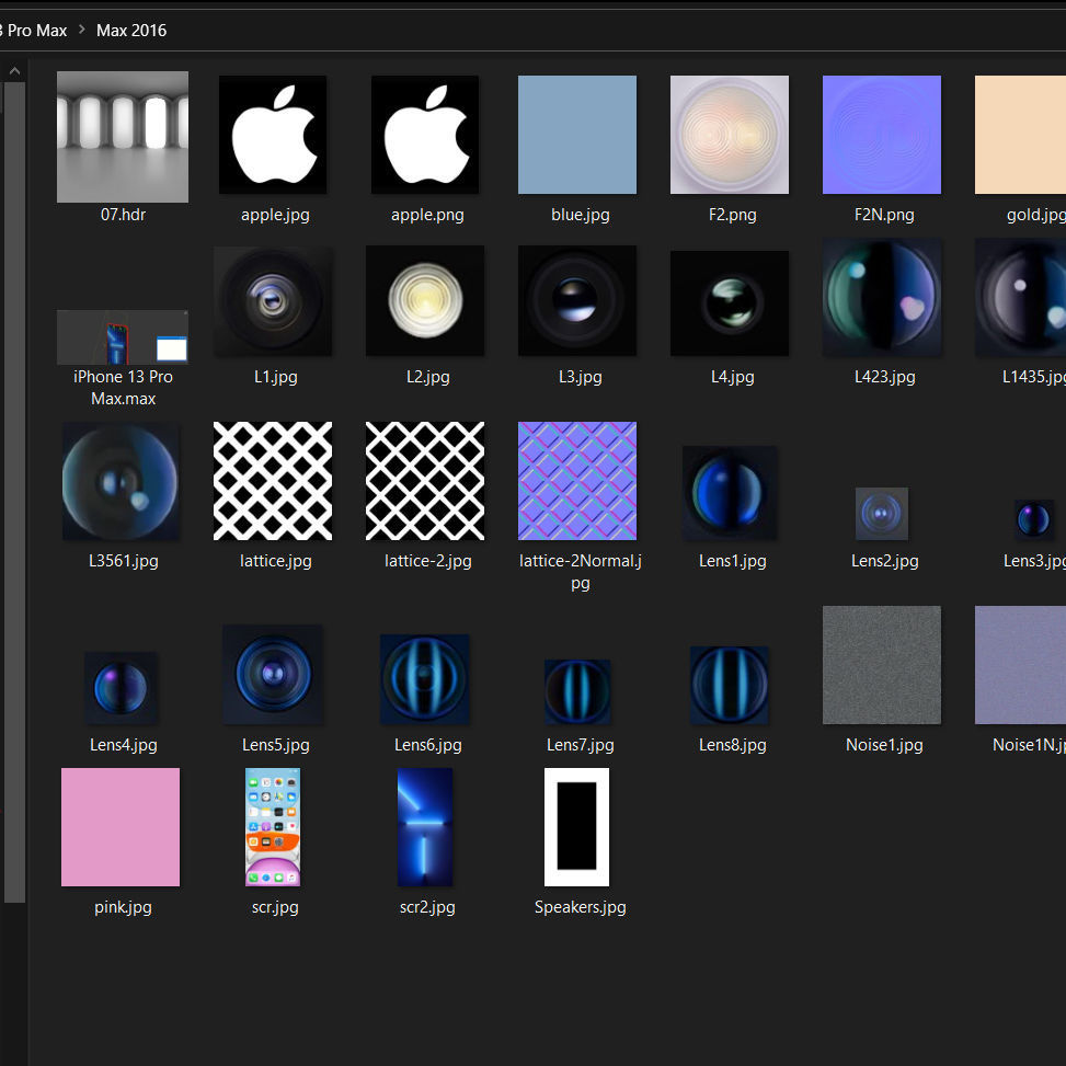 iPhone 13 Pro Max 3D model_16