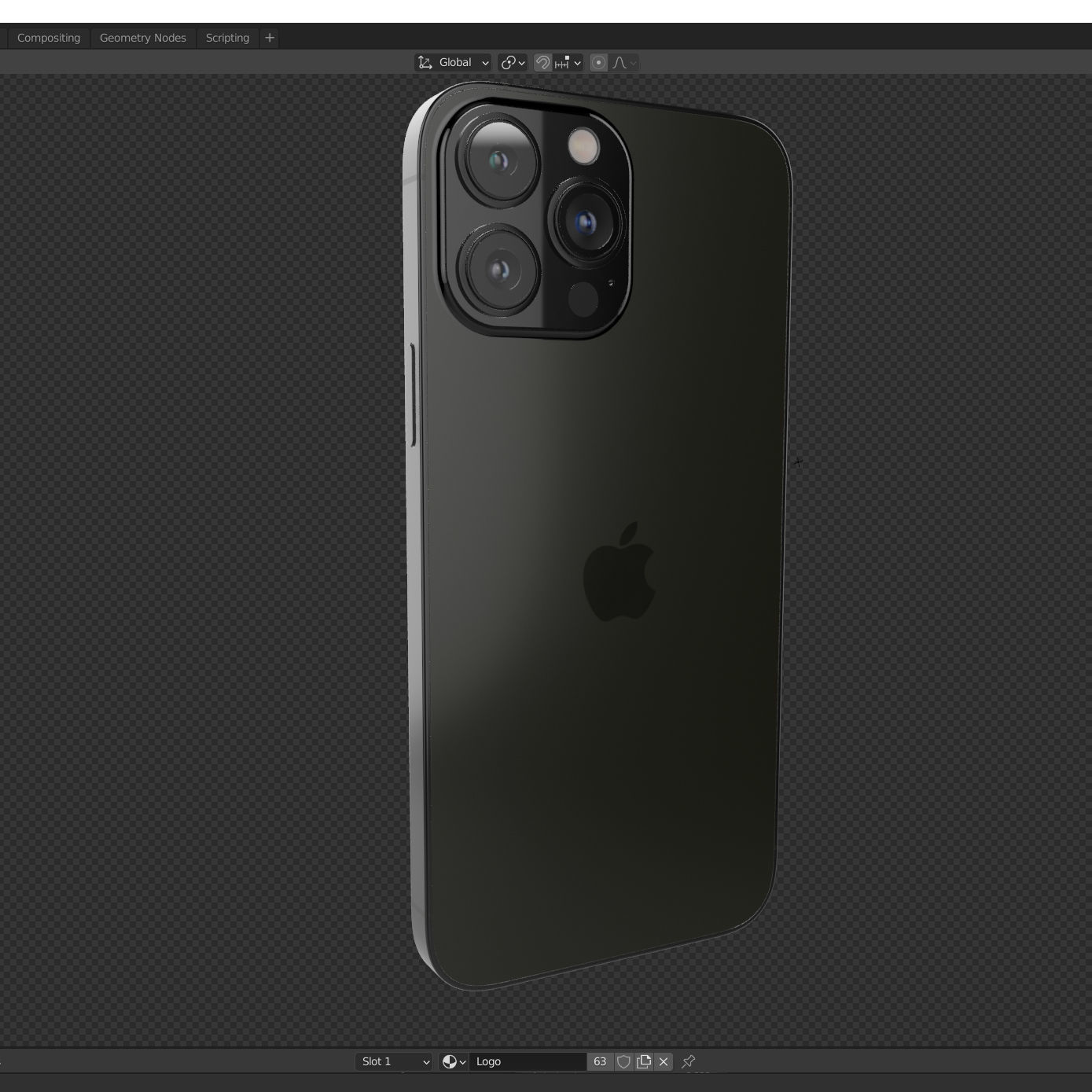 iPhone 13 Pro Max 3D model_4
