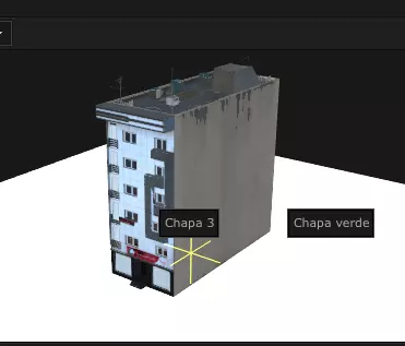 Modern White flat apartment Free 3D model