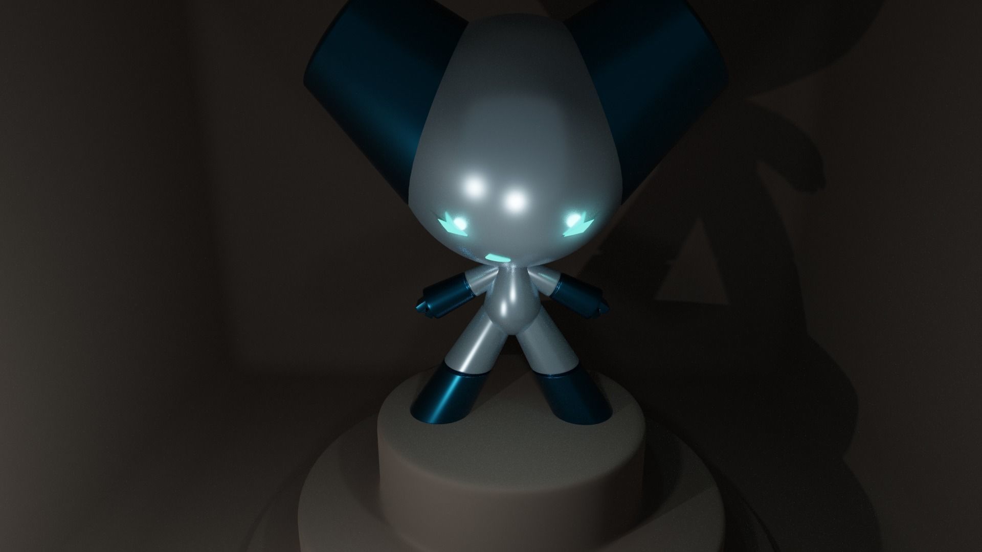 Robot Boy 3D model_2