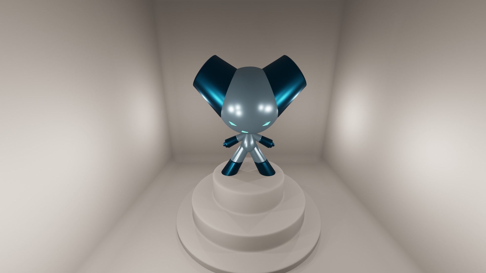 Robot Boy 3D model_1