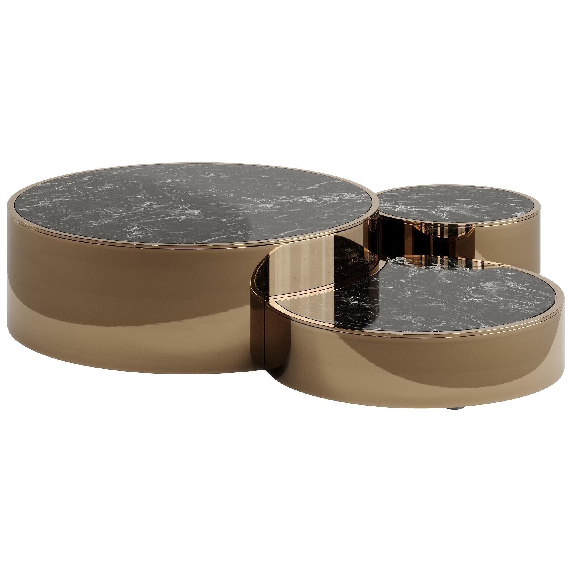 FENDI CONSTELLATION CONSTELLATION MARBLE COFFEE TABLE 3D model_5