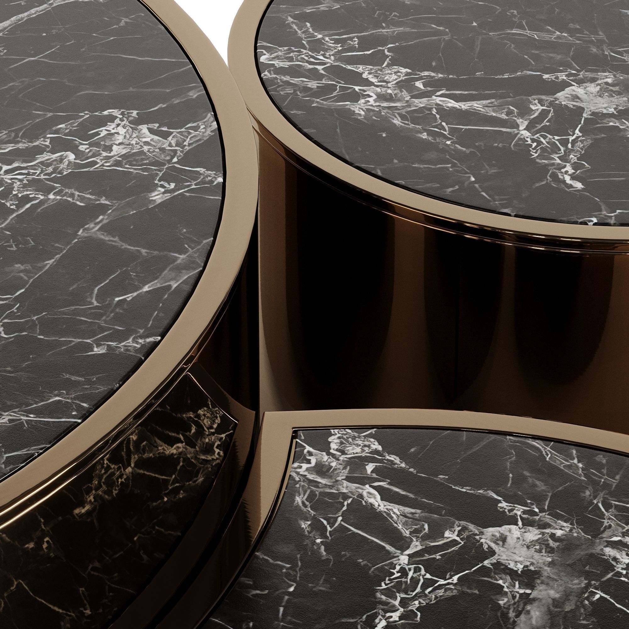 FENDI CONSTELLATION CONSTELLATION MARBLE COFFEE TABLE 3D model_2