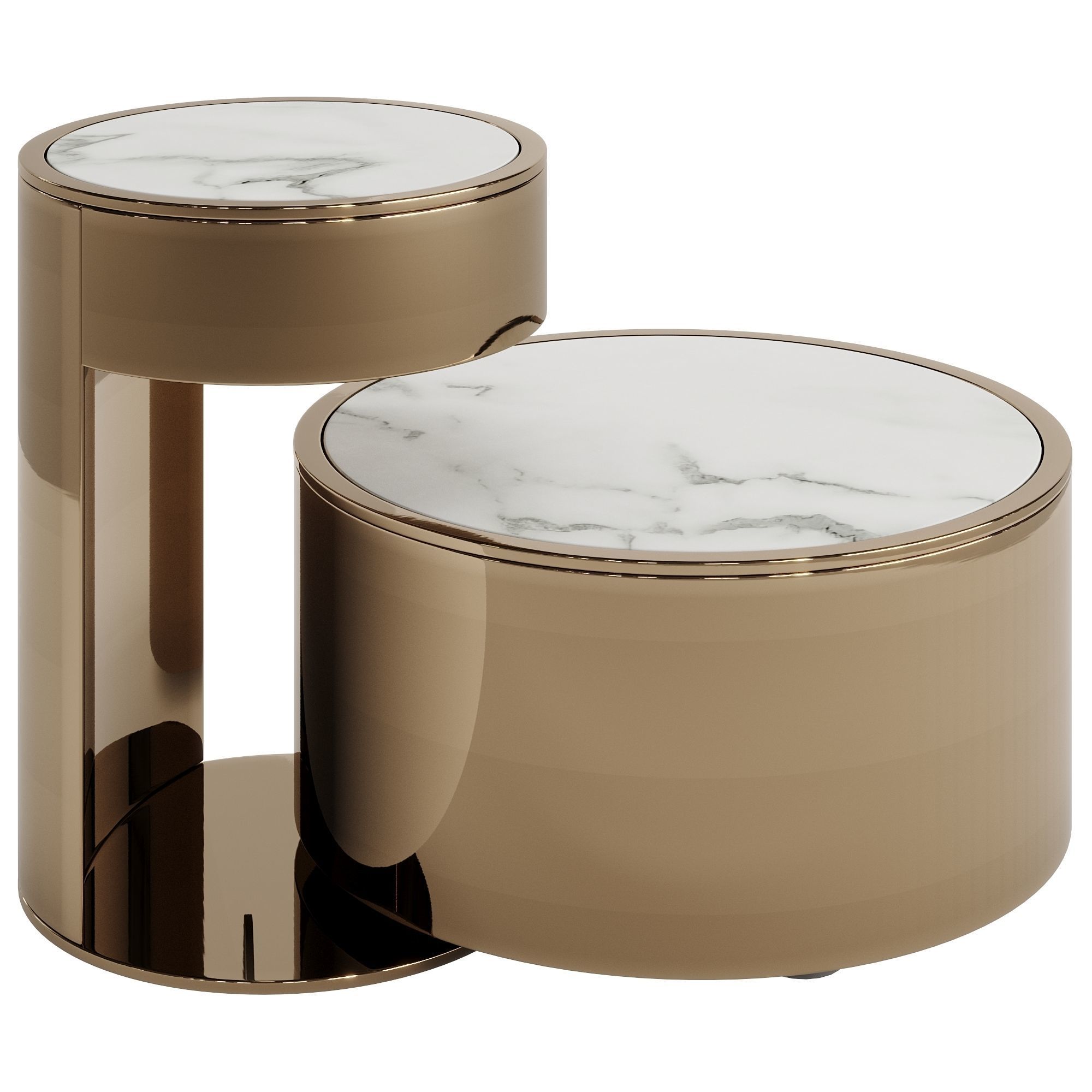 FENDI CONSTELLATION CONSTELLATION MARBLE COFFEE TABLE 3D model_1