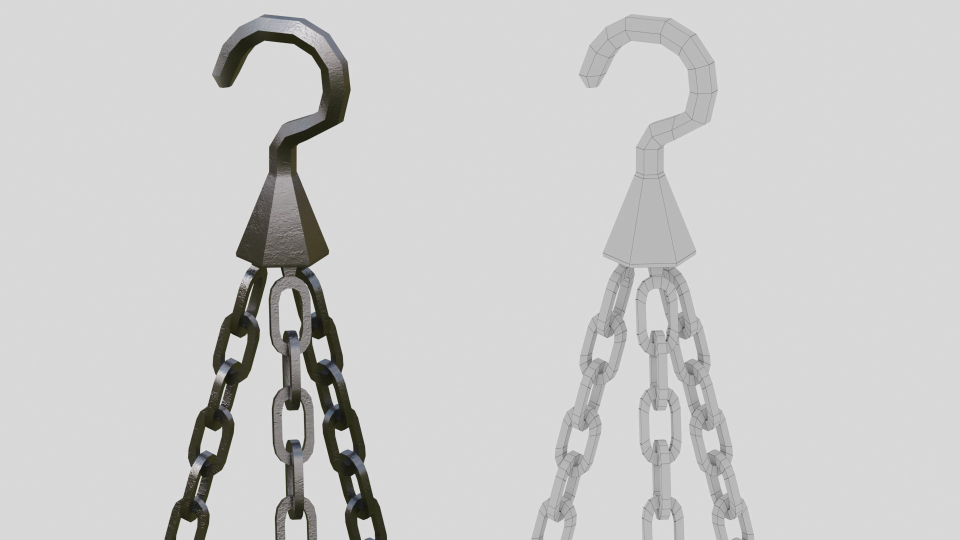 Hanging Flower Petunia 3D model_13