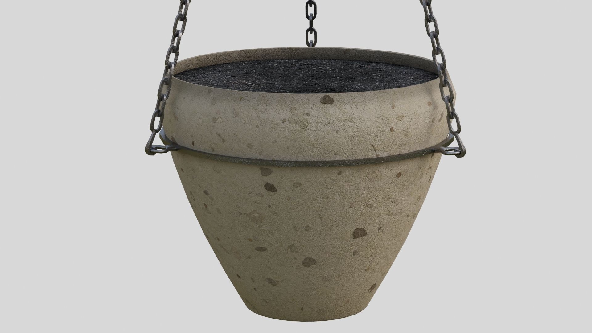 Hanging Flower Petunia 3D model_15