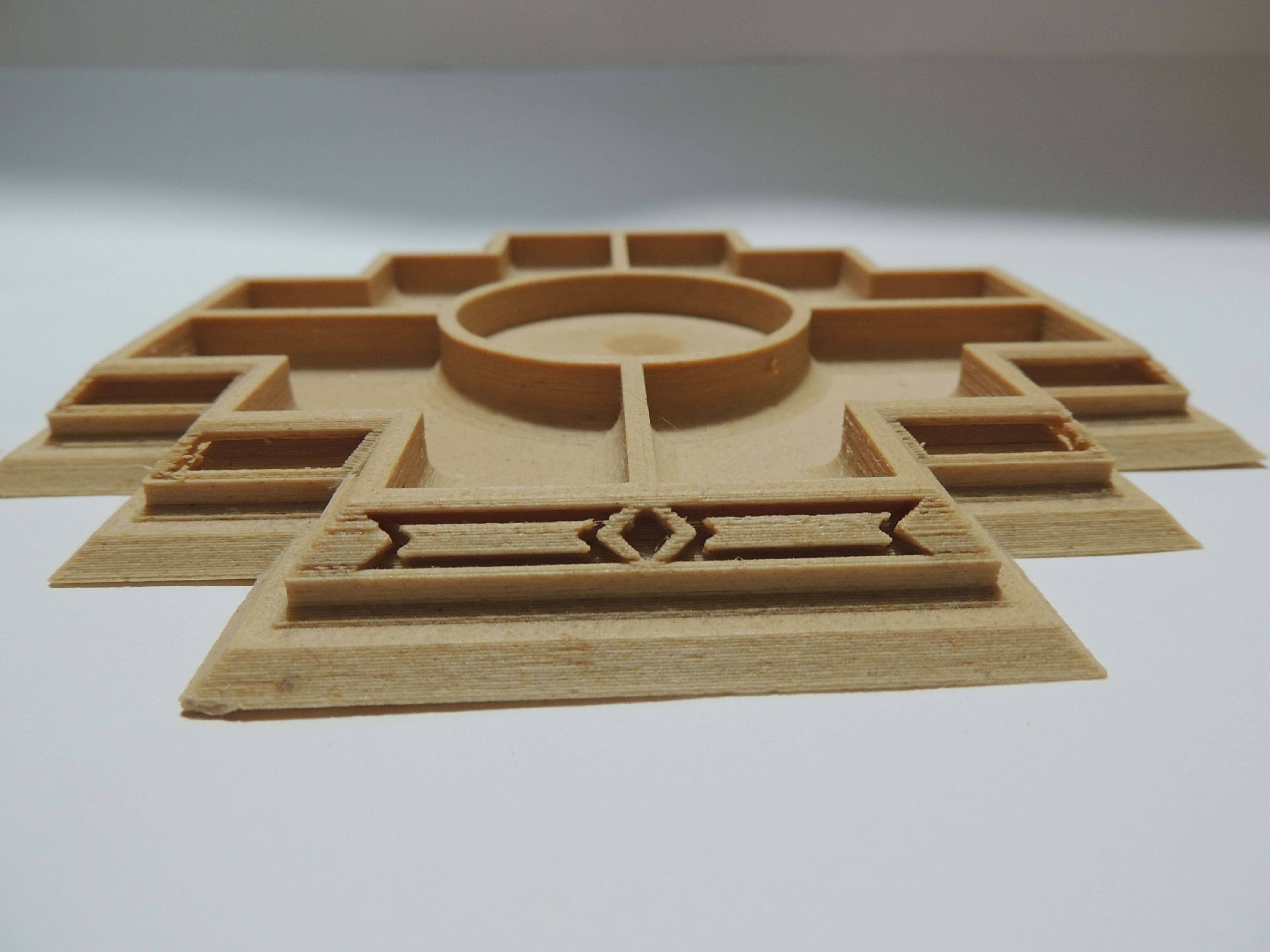 Chakana table decoration 3D print model_16