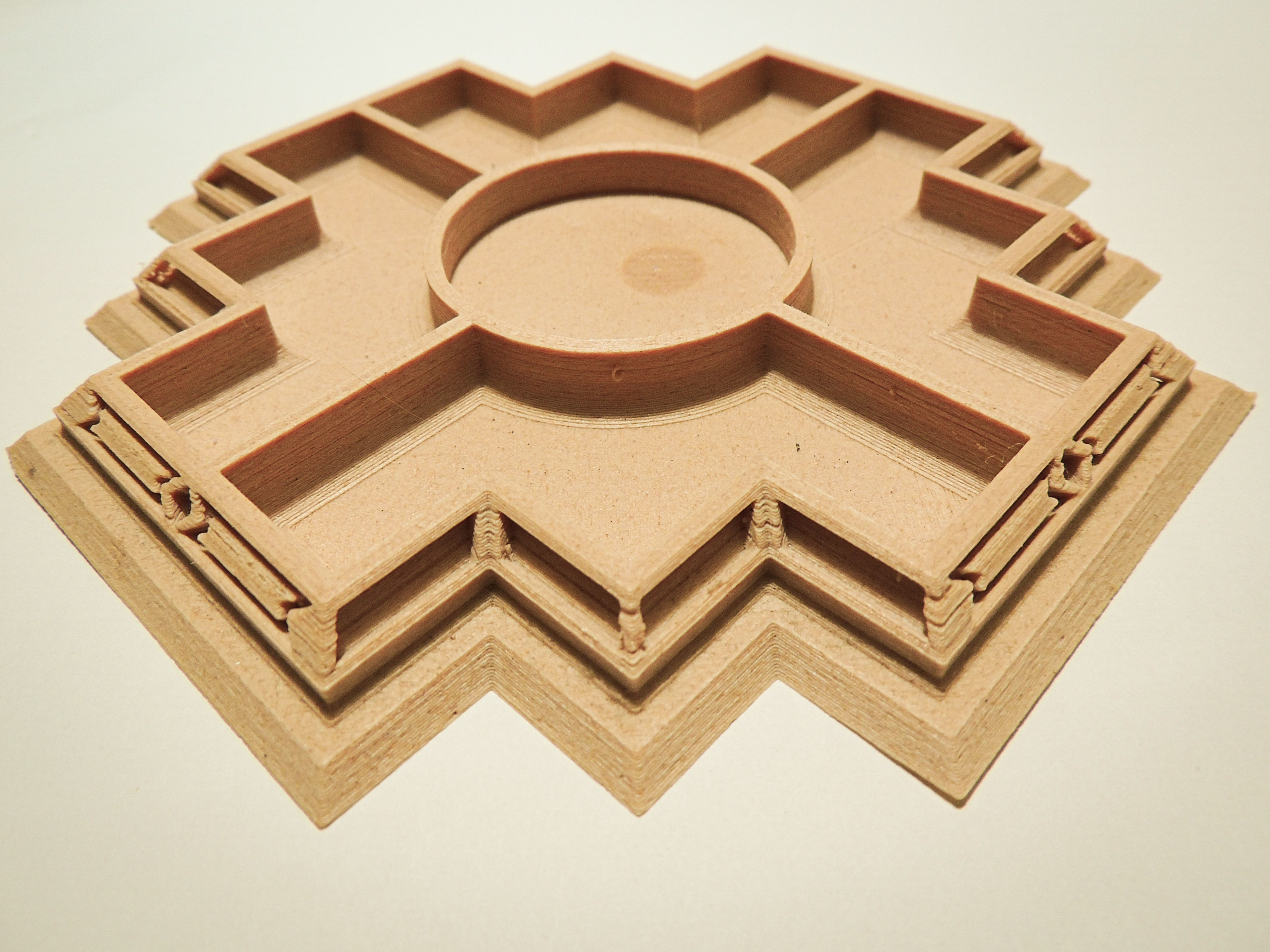 Chakana table decoration 3D print model_13