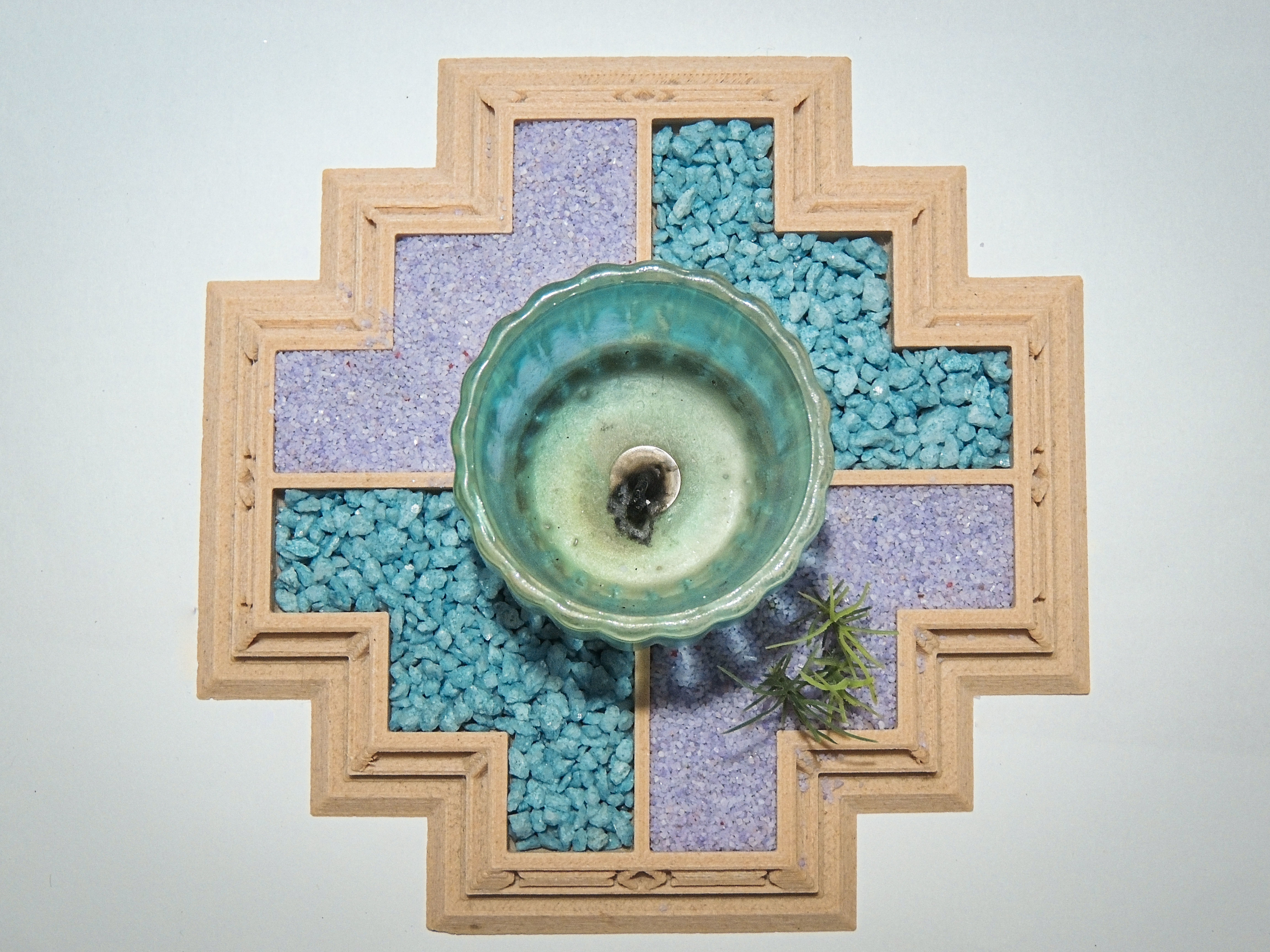 Chakana table decoration 3D print model_17