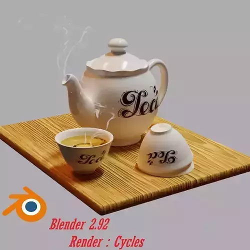 teapot - blender cycles