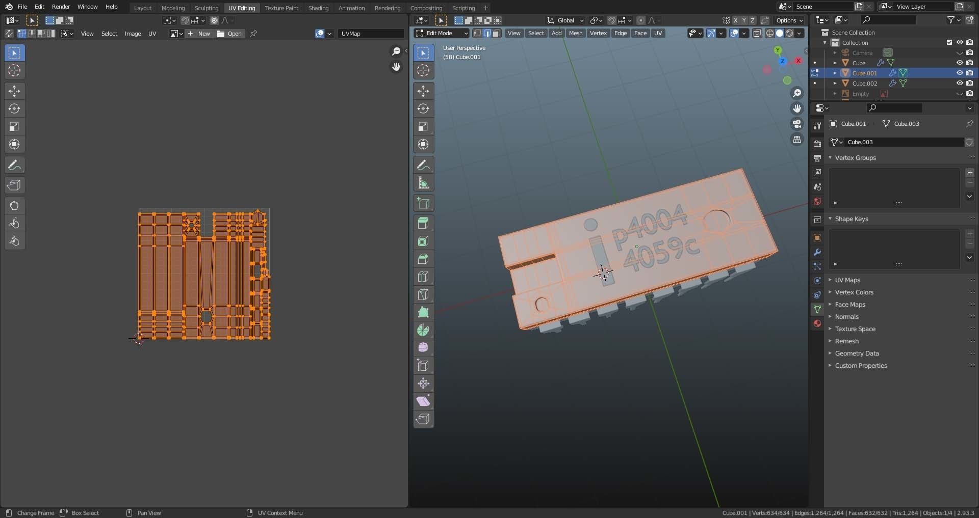 microcontroller electronic component 3D model_10