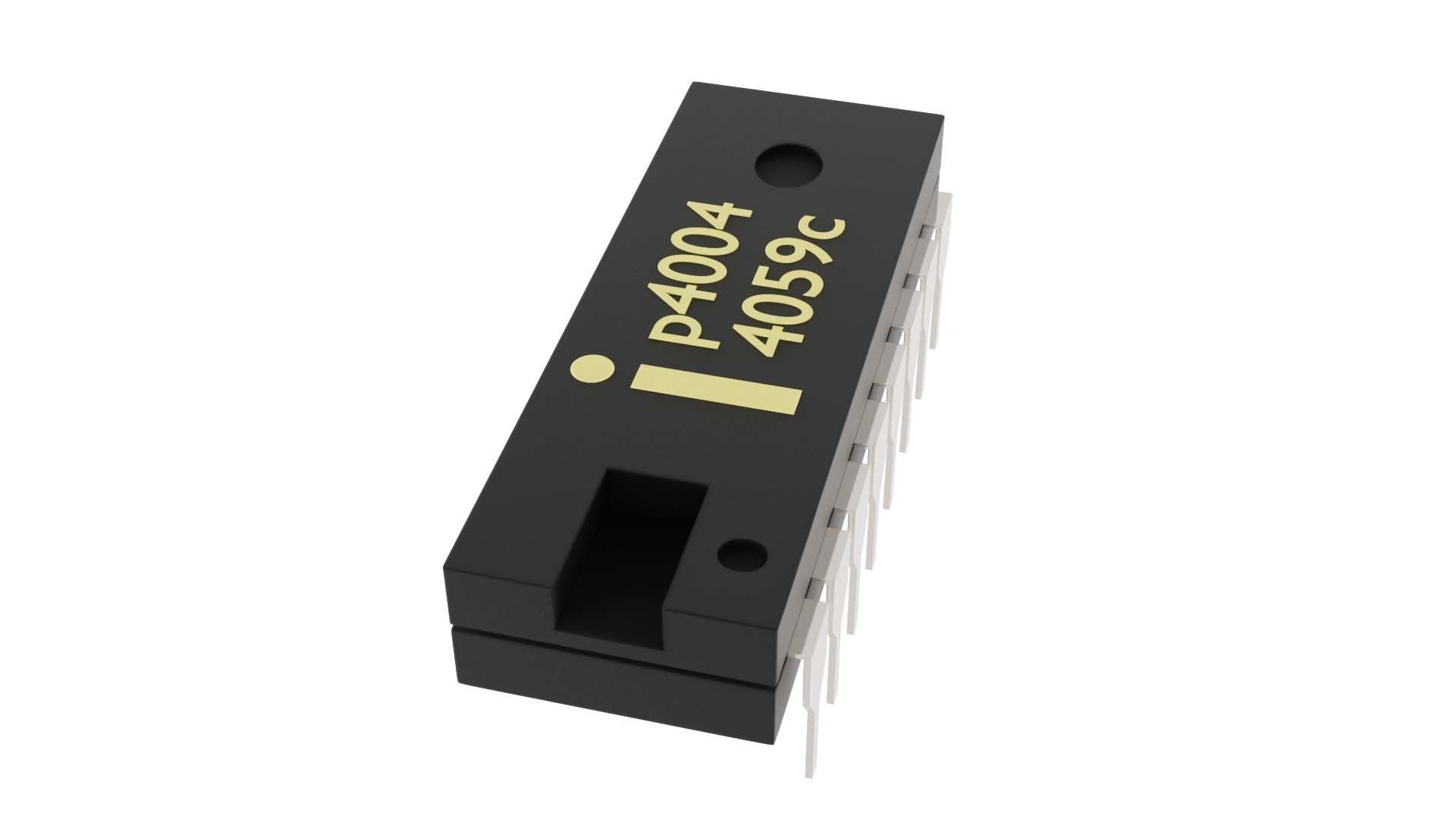 microcontroller electronic component 3D model_3