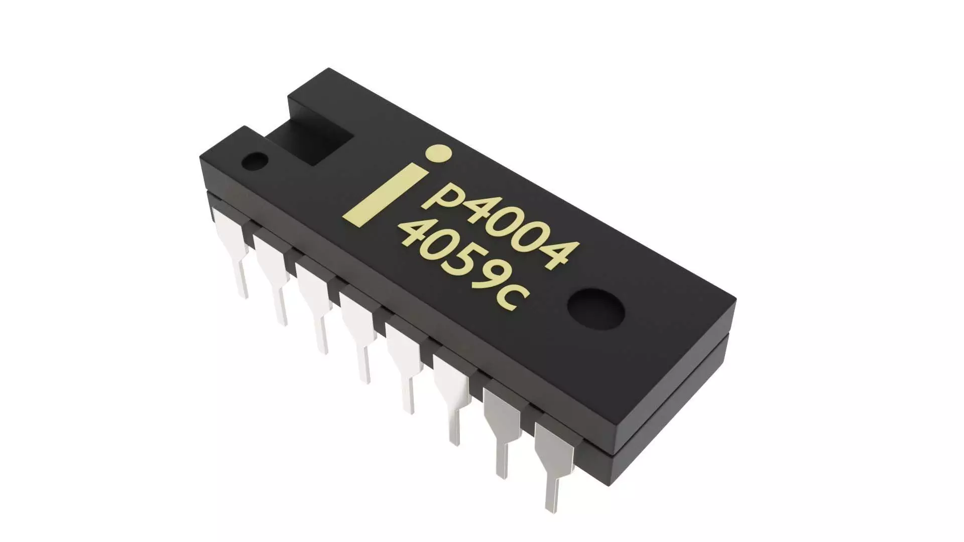 microcontroller electronic component 3D model_0
