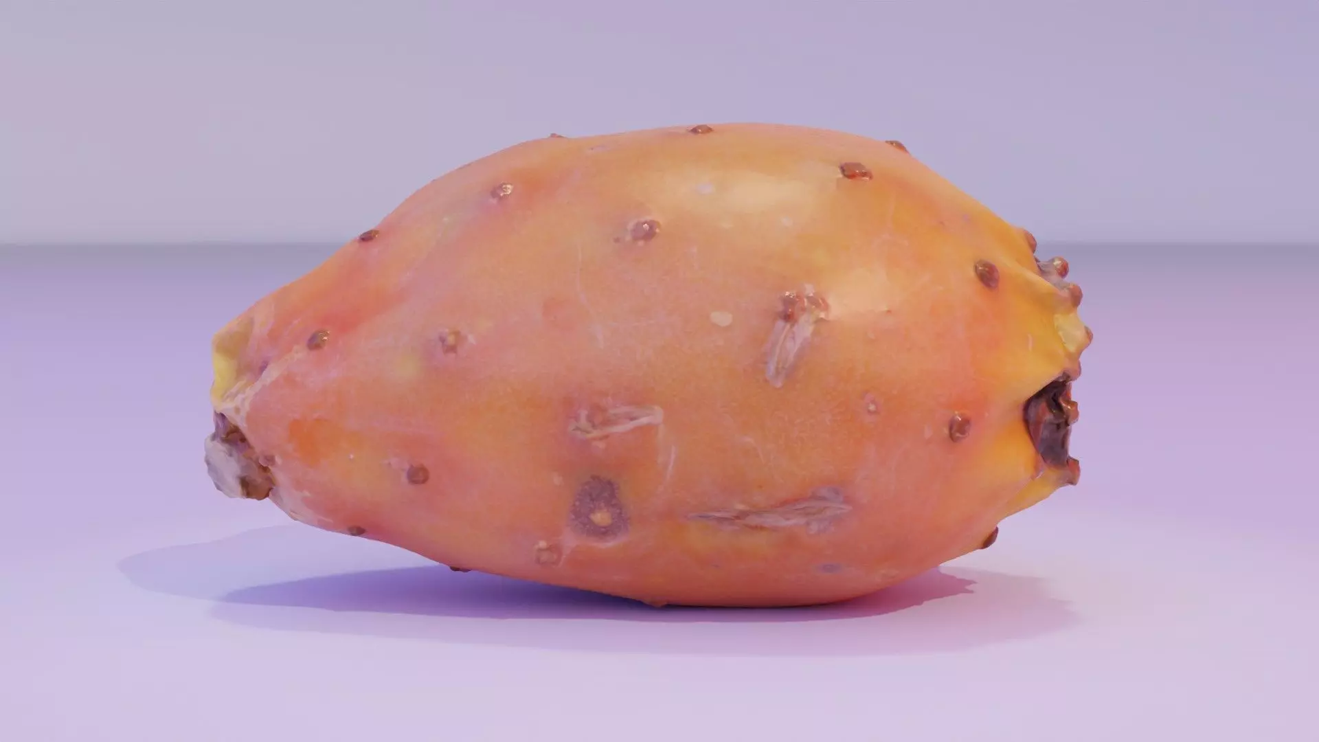 Prickly pear 03 high-poly 3D model_0