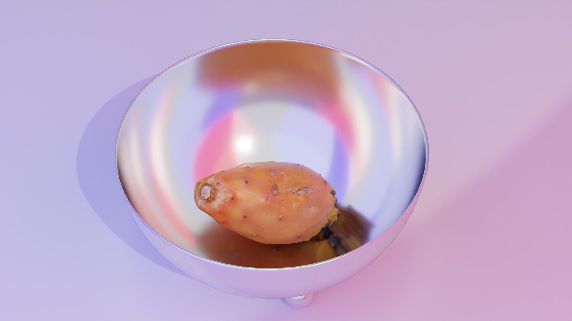 Prickly pear 03 high-poly 3D model_5