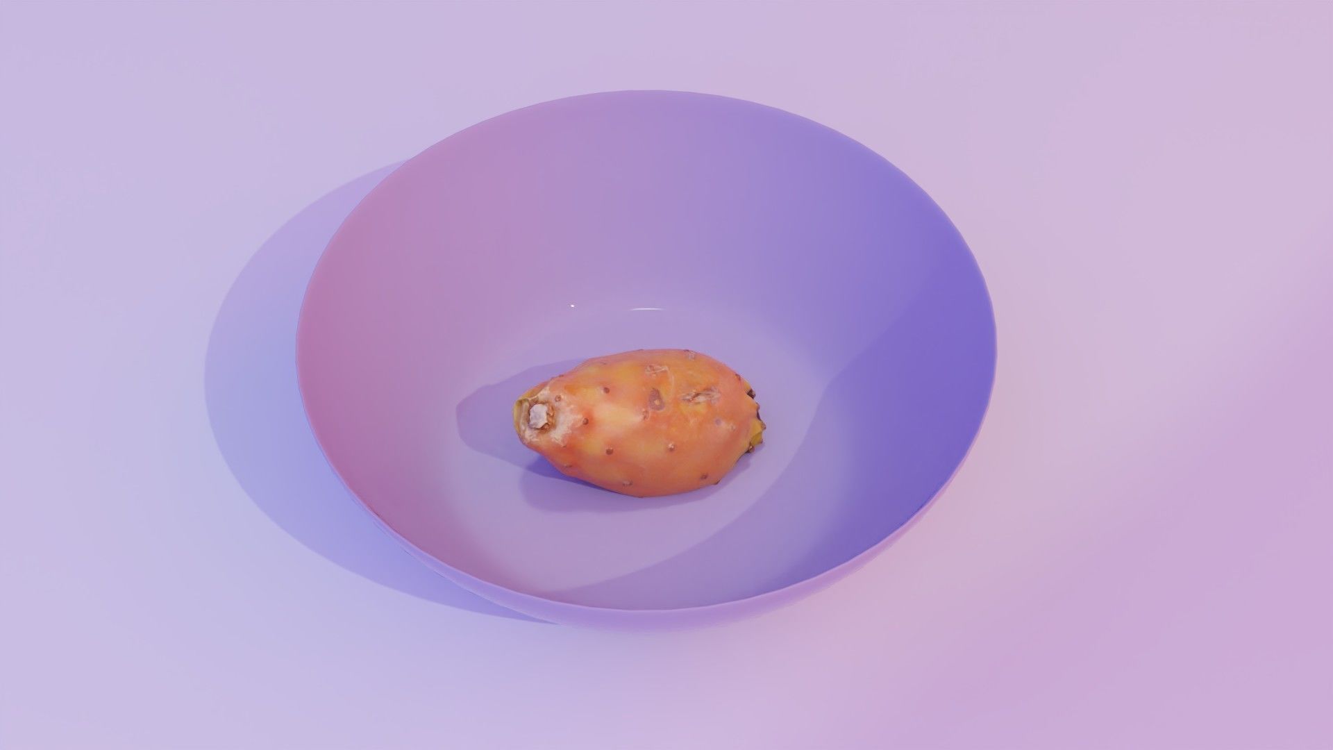 Prickly pear 03 high-poly 3D model_8