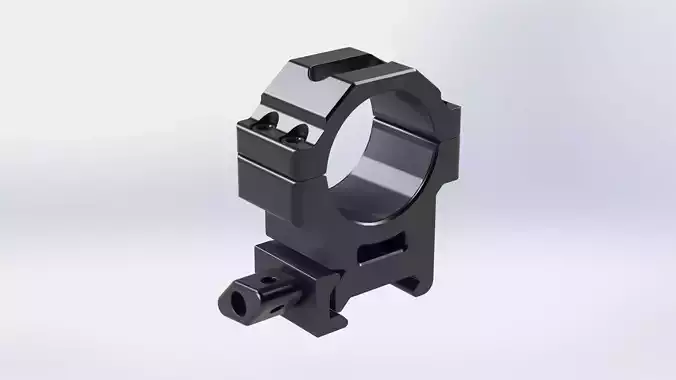 UTG MAX STRENGTH PICATINNY RINGS-MEDIUM