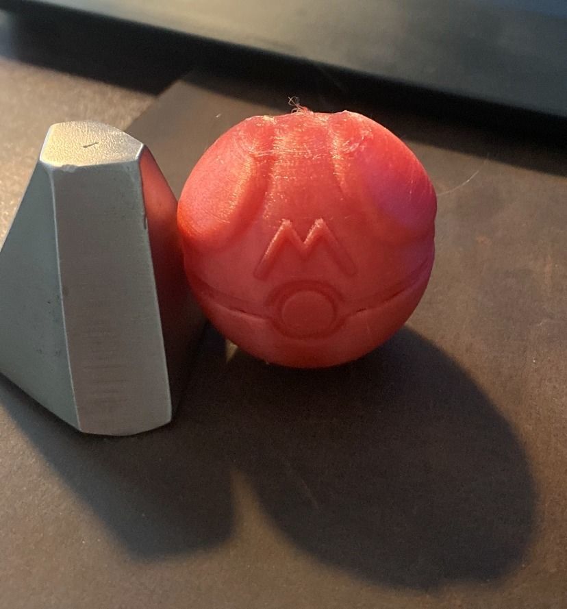 The Masterball pokemon mouse 3D print model_3