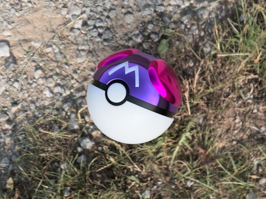 The Masterball pokemon mouse 3D print model_4