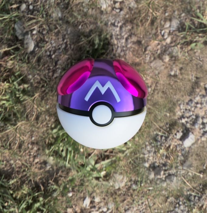 The Masterball pokemon mouse 3D print model_5