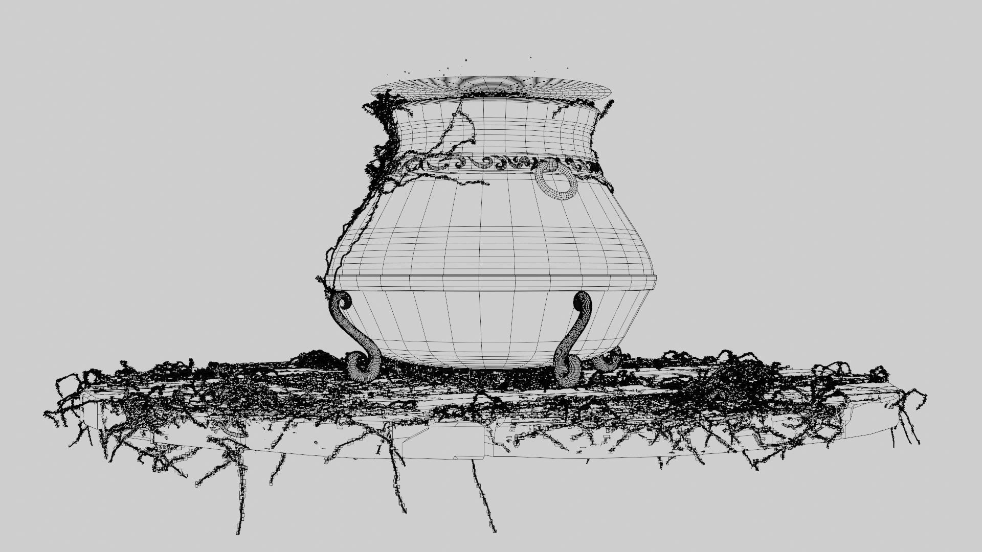 Witch Cauldron 3D model_16