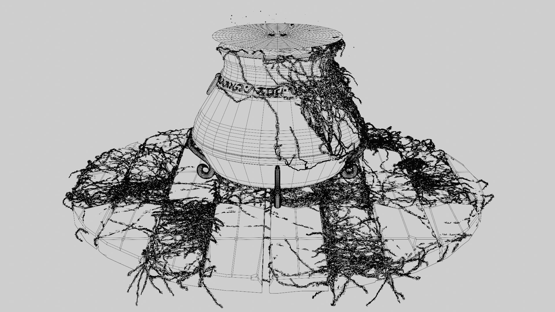 Witch Cauldron 3D model_24