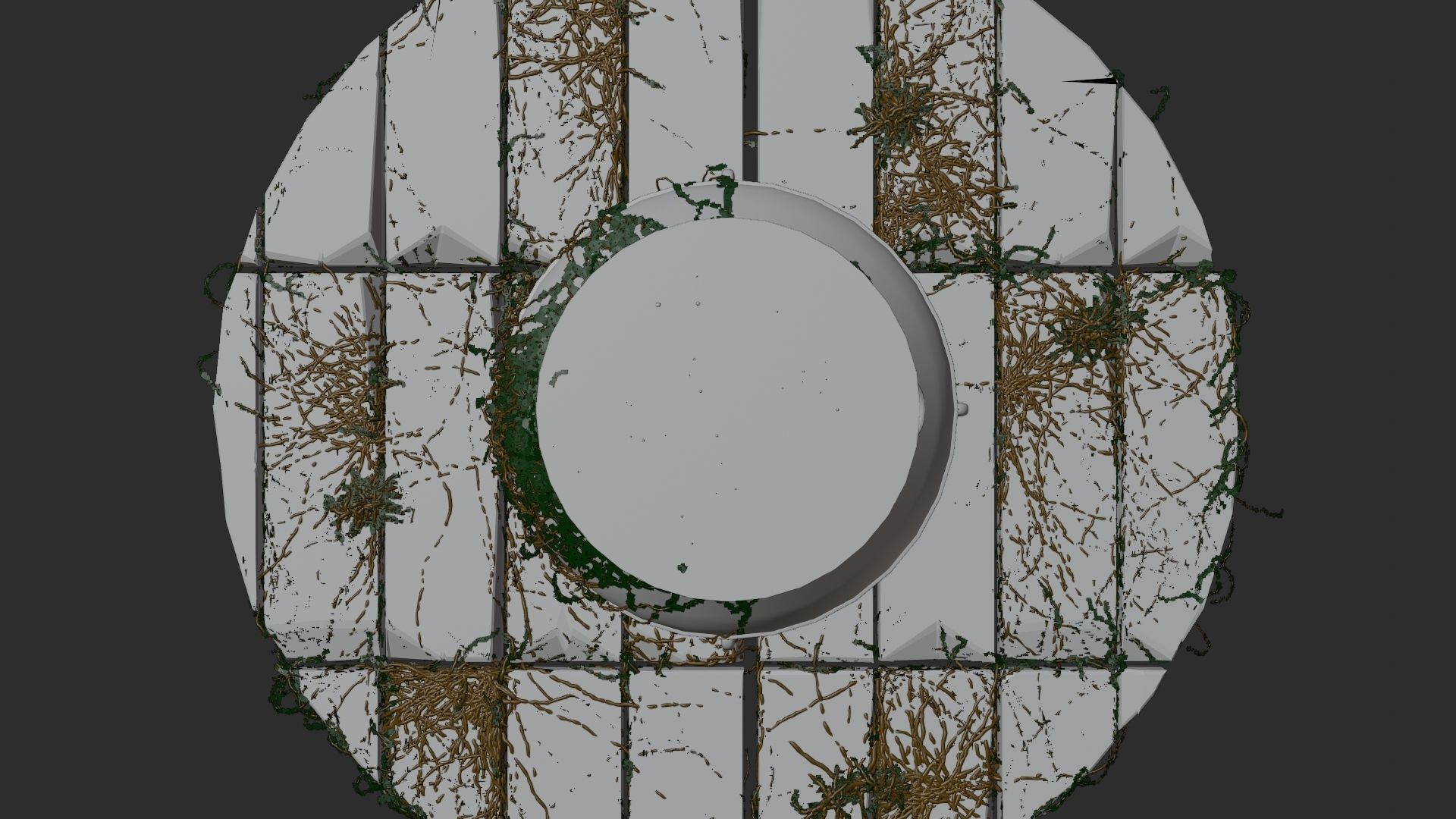 Witch Cauldron 3D model_14