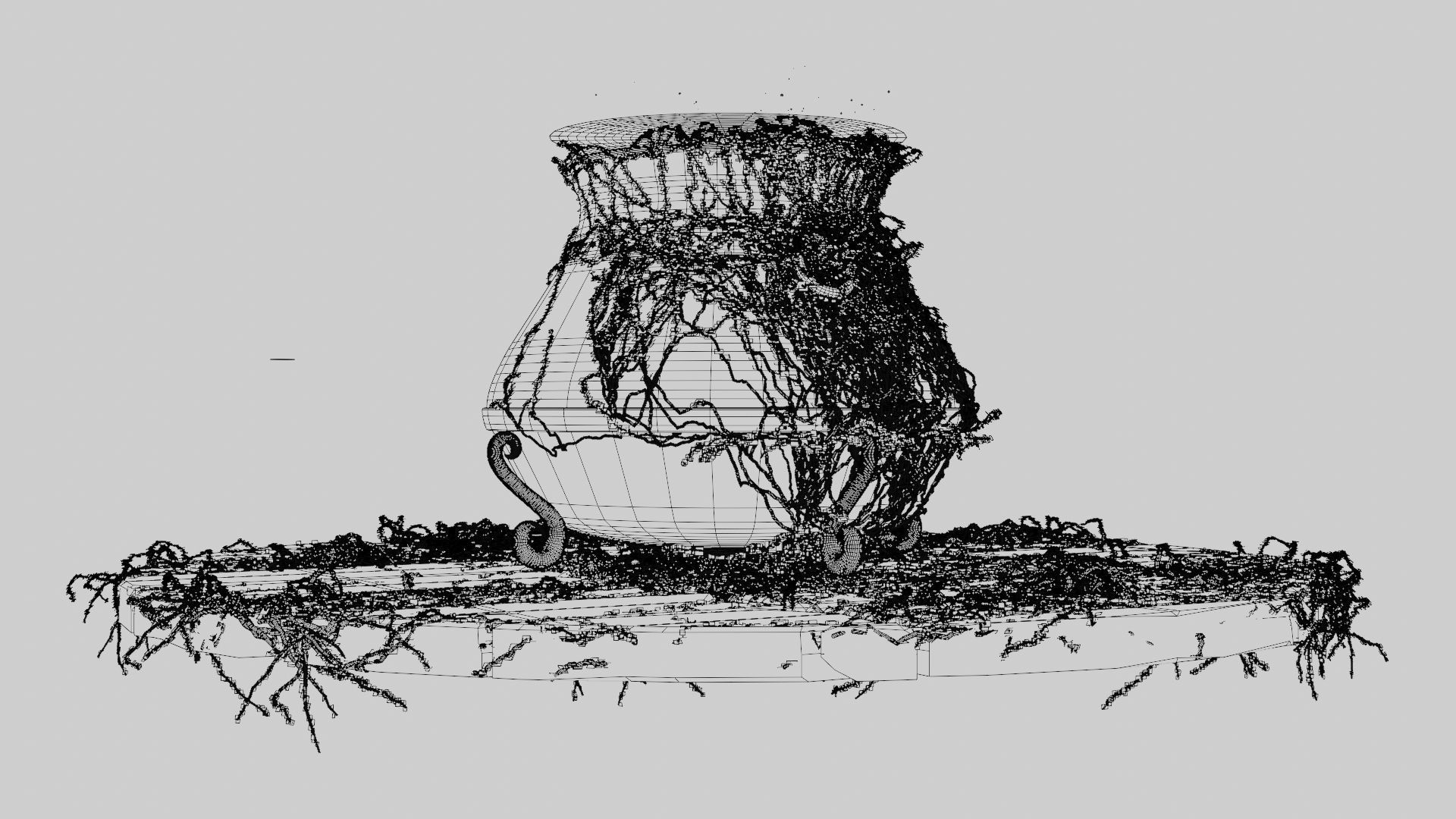 Witch Cauldron 3D model_19