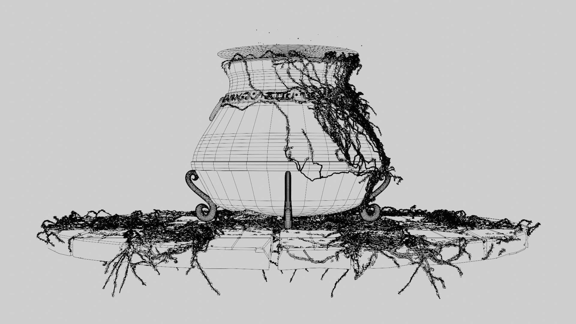 Witch Cauldron 3D model_18