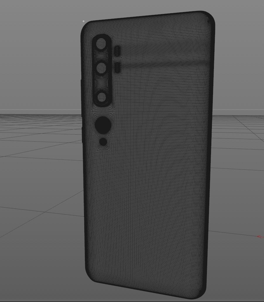 XIAOMI CC9 Pro cell phone 3D model_5