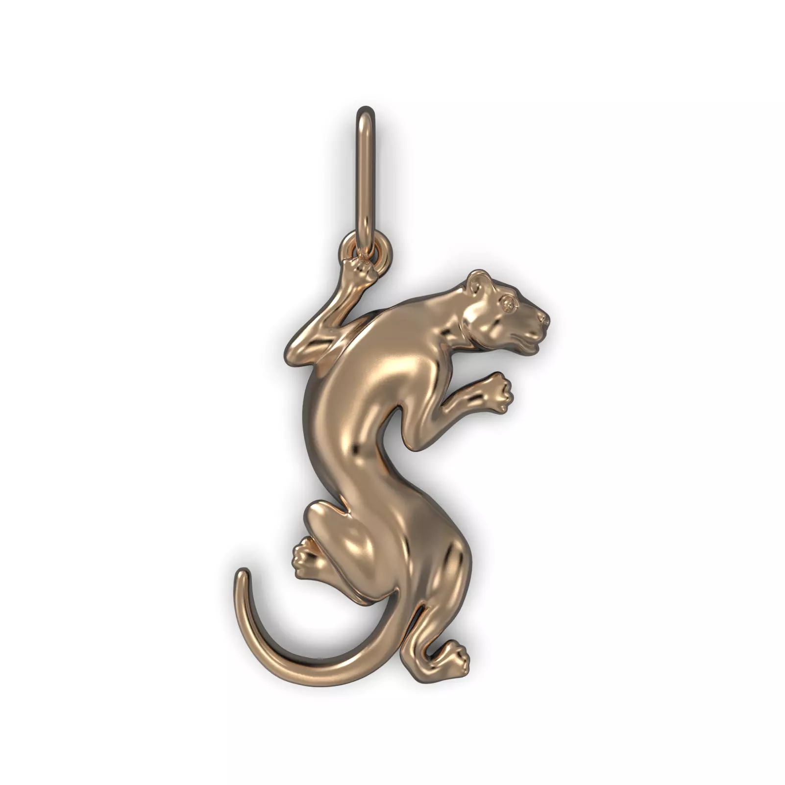 Panther Pendant 2 3D print model