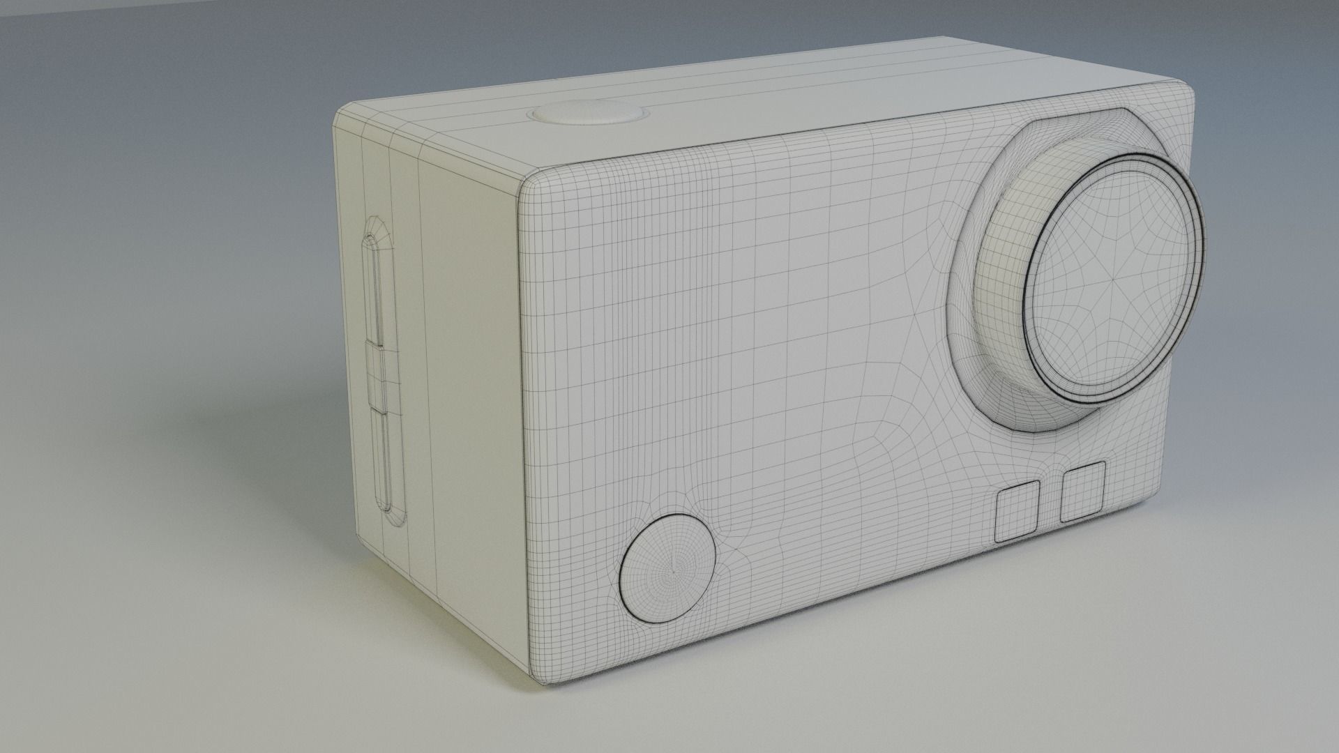 sport camera Free 3D model_10