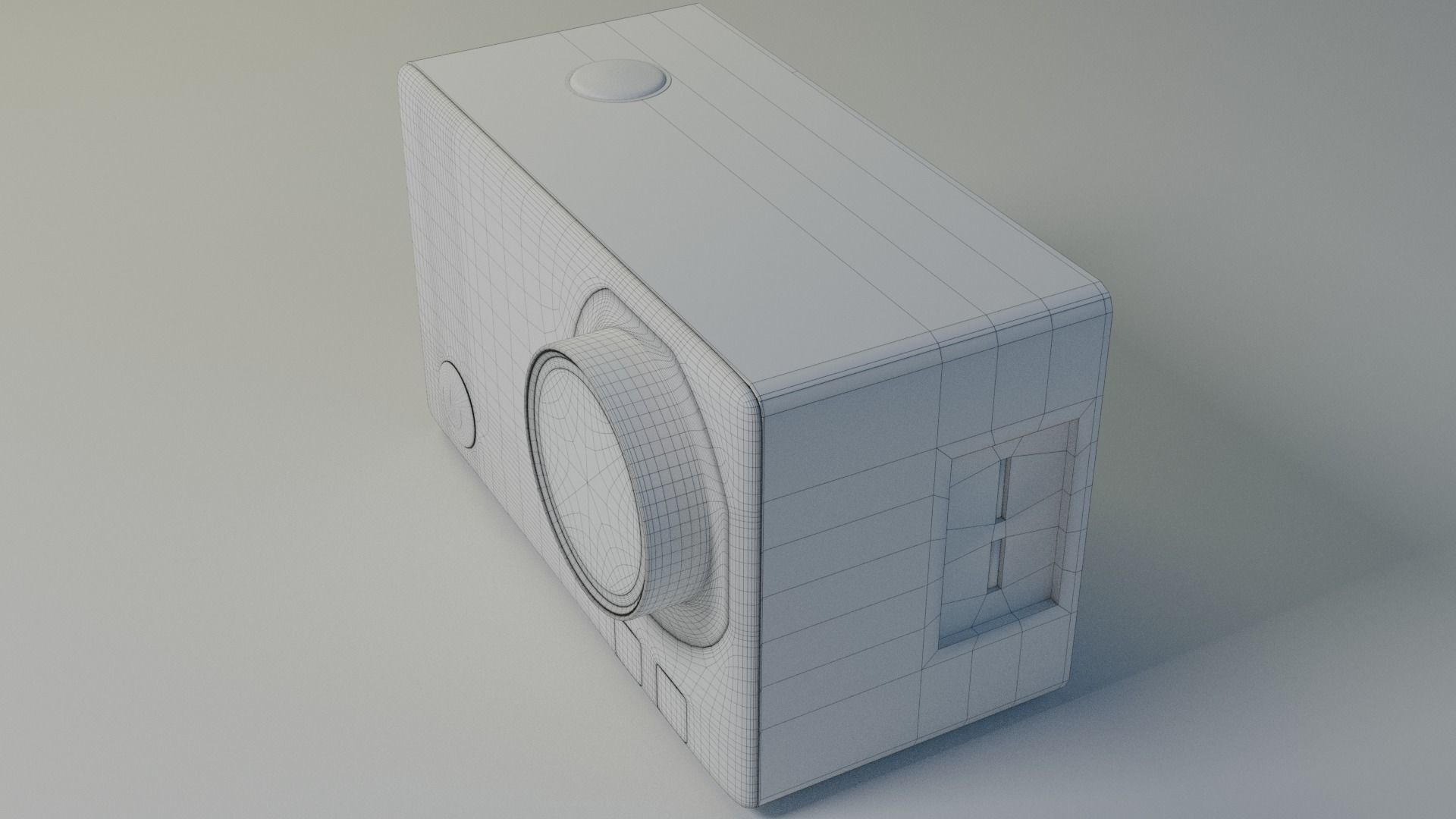 sport camera Free 3D model_2
