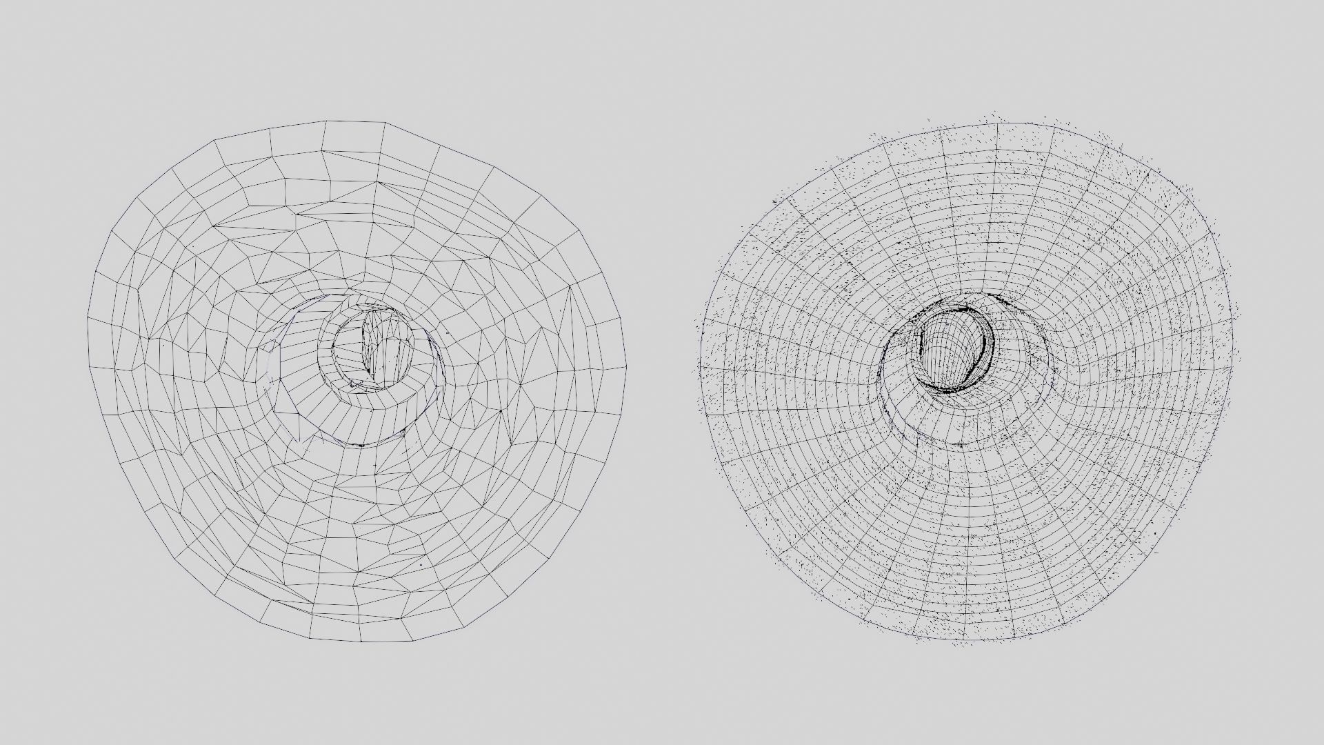 low-high poly witch hats Low-poly 3D model_42