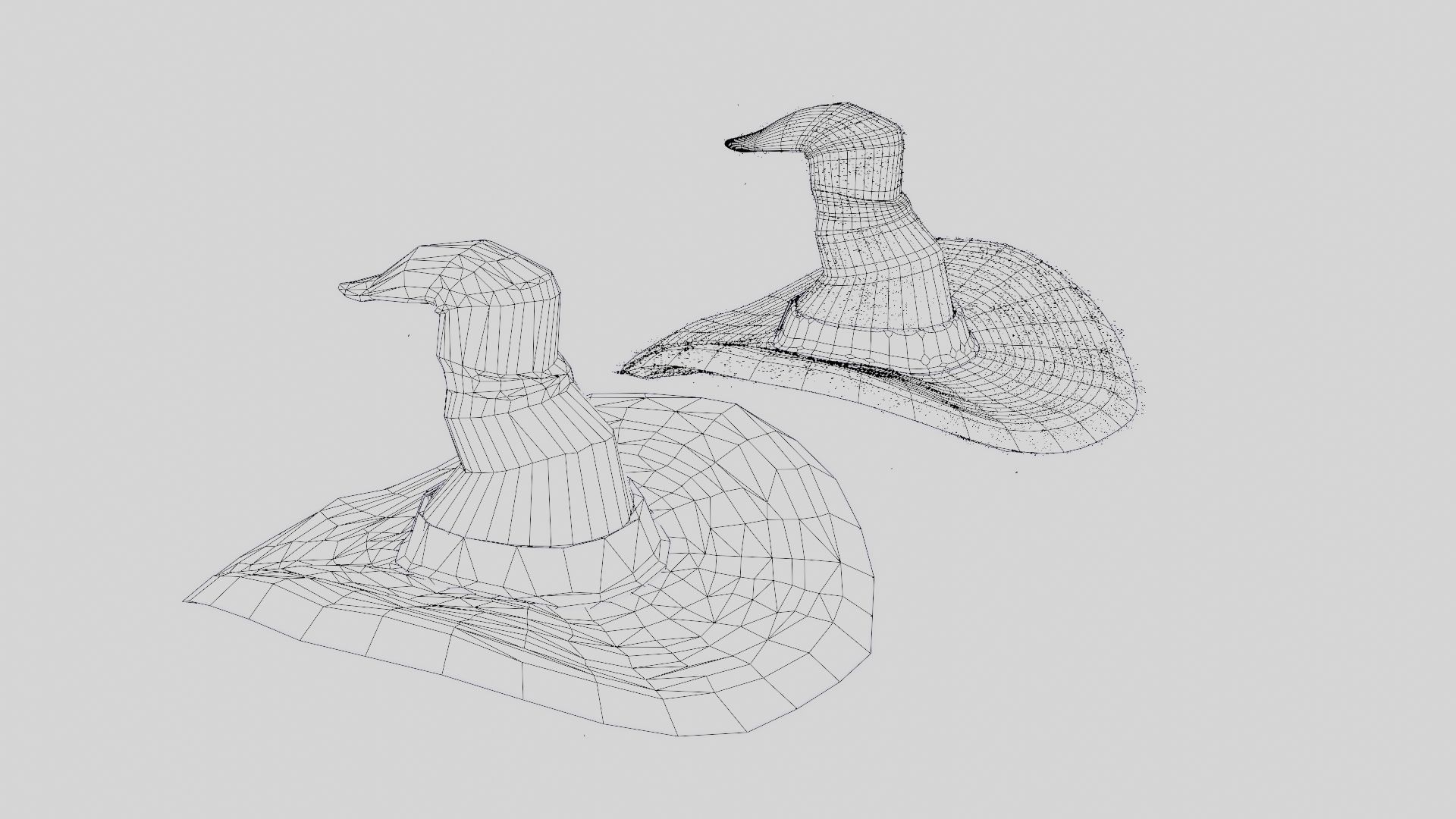 low-high poly witch hats Low-poly 3D model_40