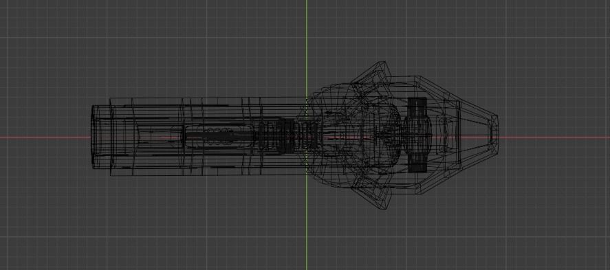 Blaster Nerf Low-poly 3D model Low-poly 3D model_18