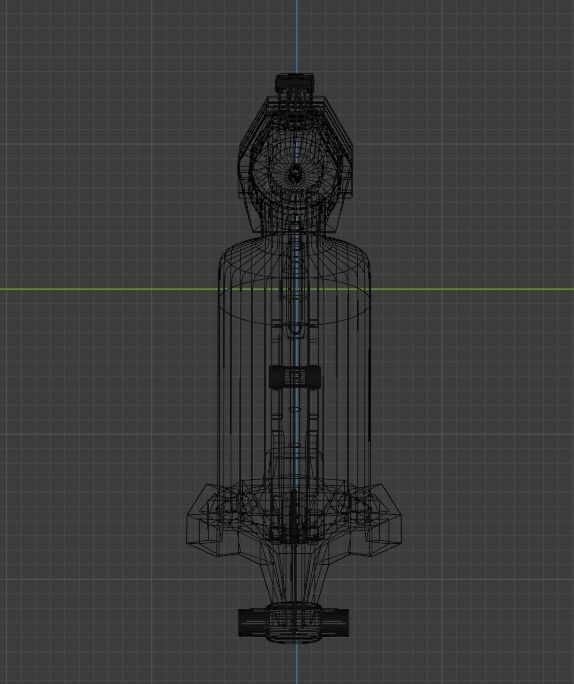 Blaster Nerf Low-poly 3D model Low-poly 3D model_20