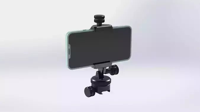 ADJUSTABLE HUNTING MOBILE HOLDER