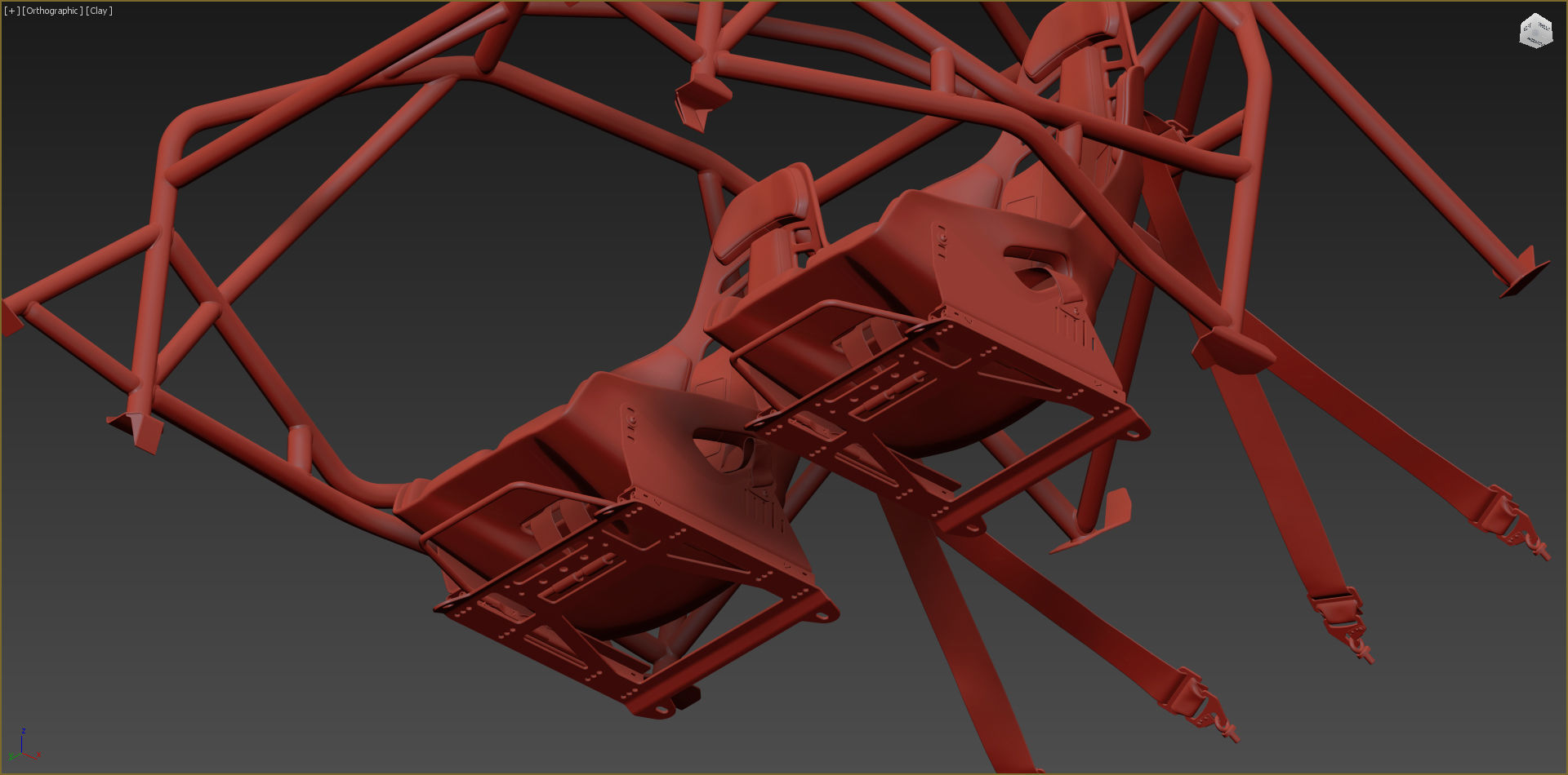 RECARO Podium 3D model_34