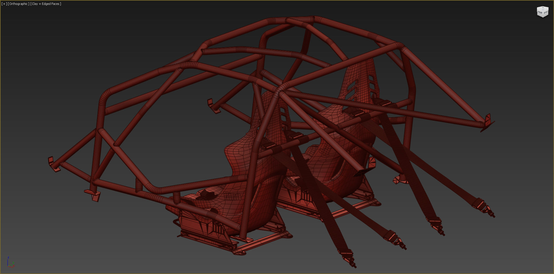 RECARO Podium 3D model_15