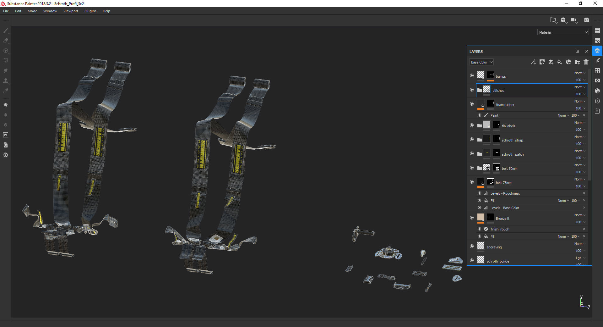 RECARO Podium 3D model_38