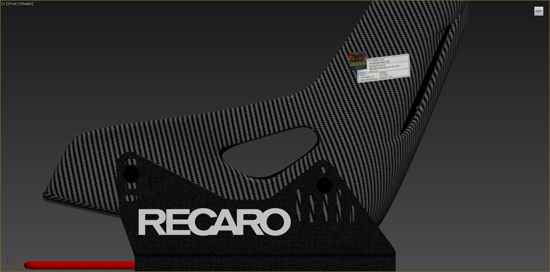 RECARO Podium 3D model_20