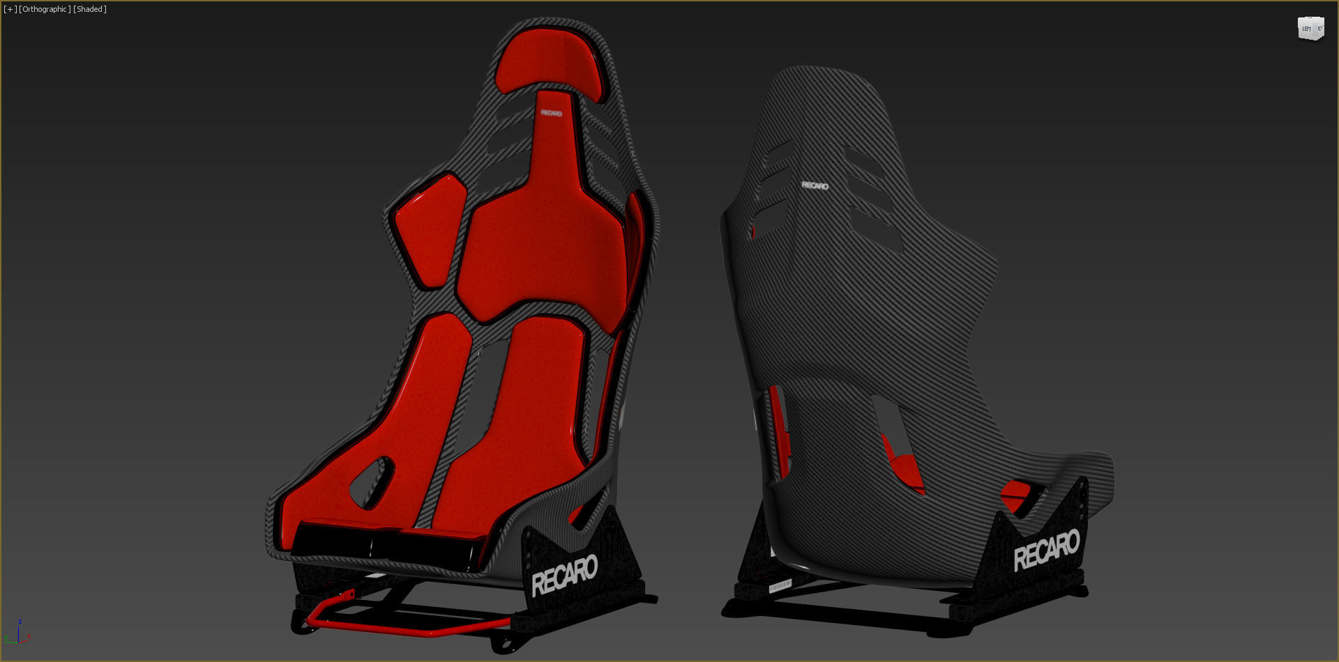 RECARO Podium 3D model_16