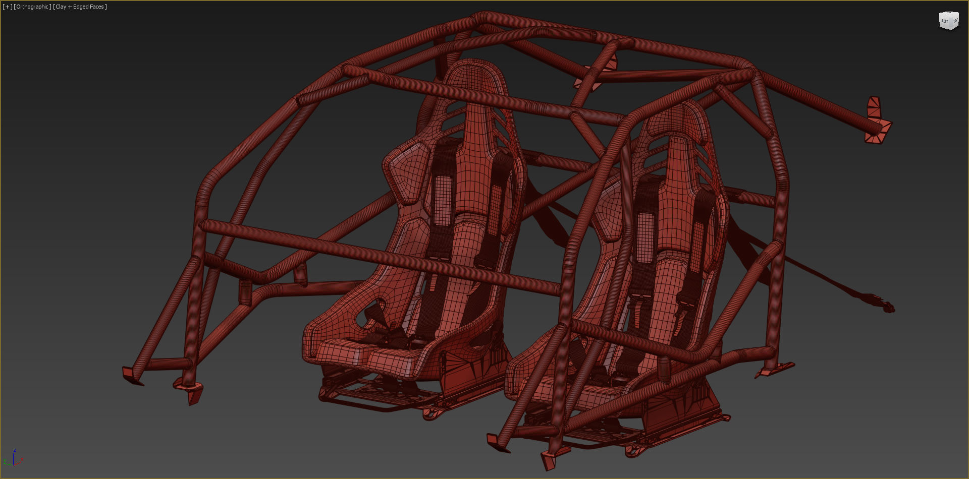 RECARO Podium 3D model_13