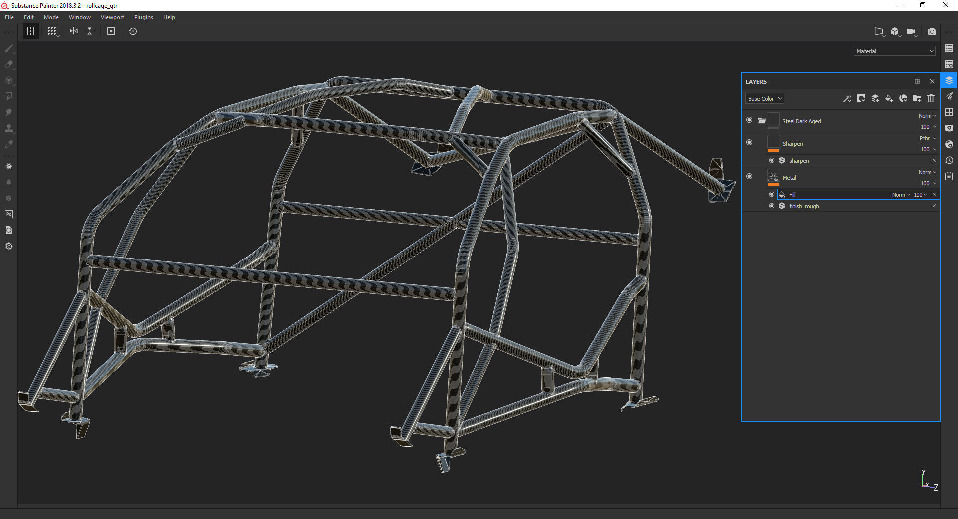 RECARO Podium 3D model_40
