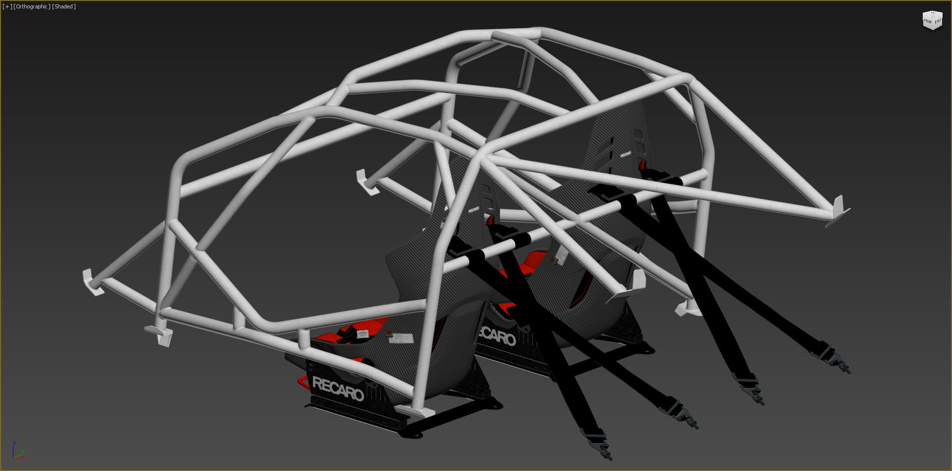 RECARO Podium 3D model_14