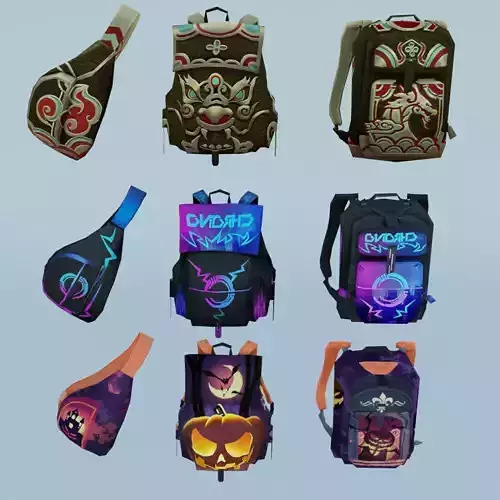 bag 9x Candy Bag Cyber Bounty Backpack Dragon Lair Backpack