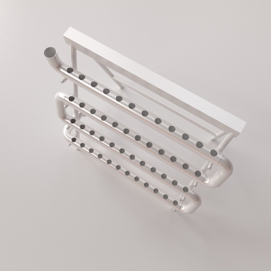 Hydroponic Stand 3D model_1