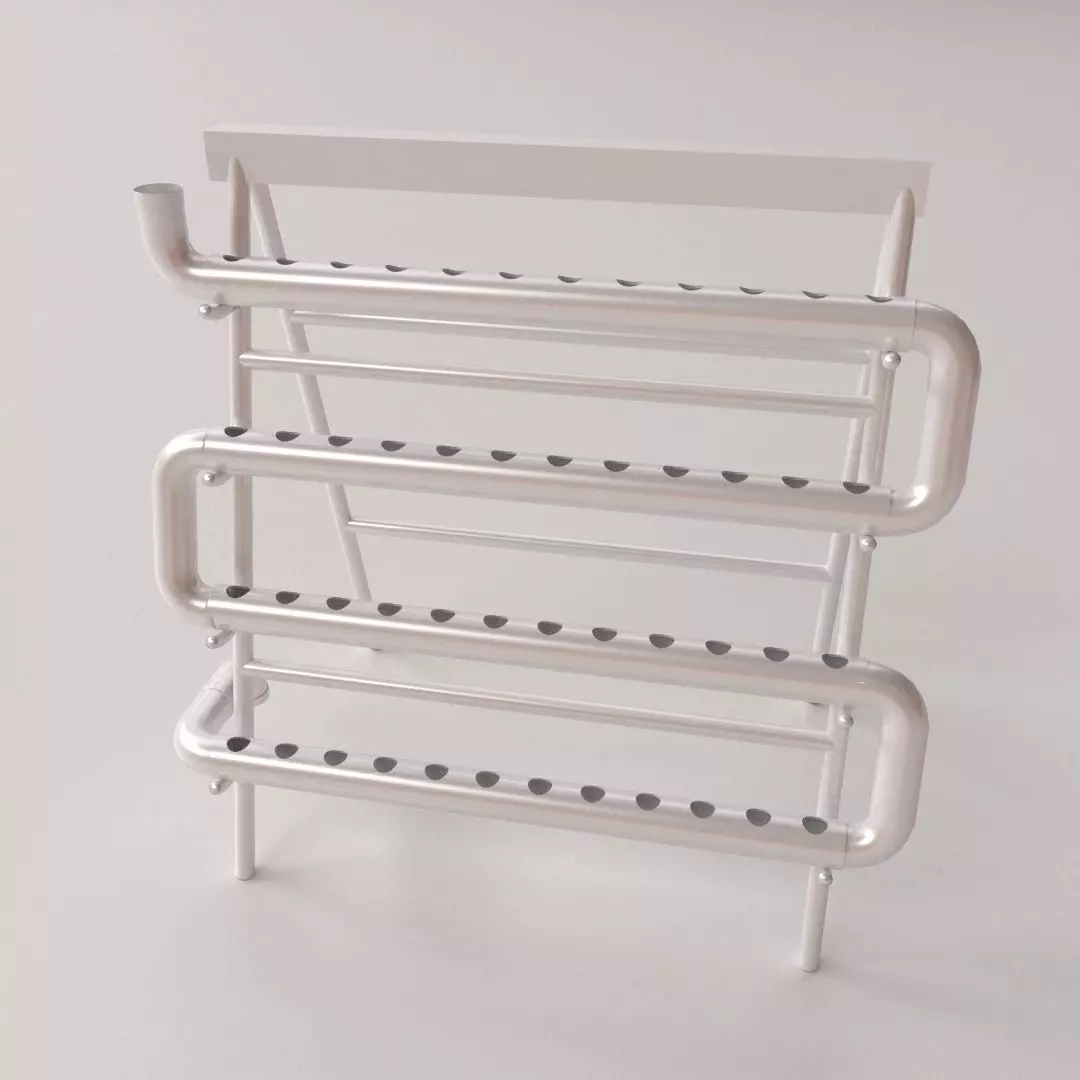 Hydroponic Stand 3D model_0