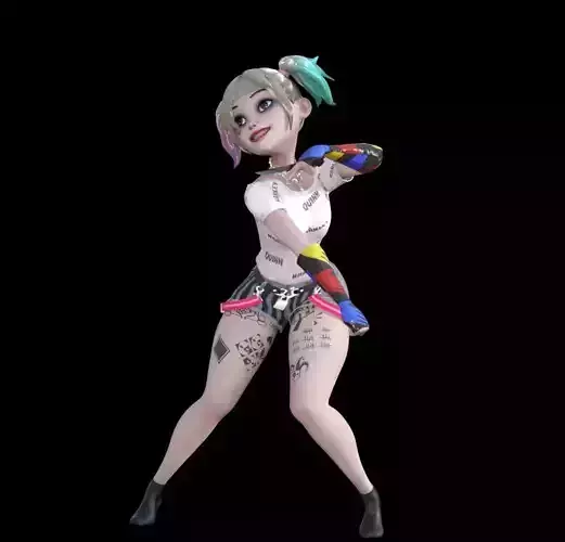 HARLEY QUINN CARTOON